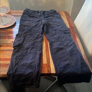 Brandy Melville Navy Cargo Pants